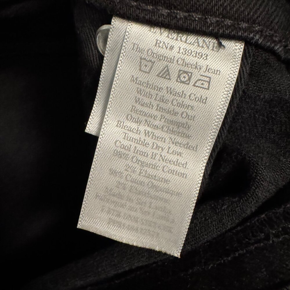 The Original Cheeky Jean by Everlane. Size 35. Highrise. Black - Picture 4 of 4